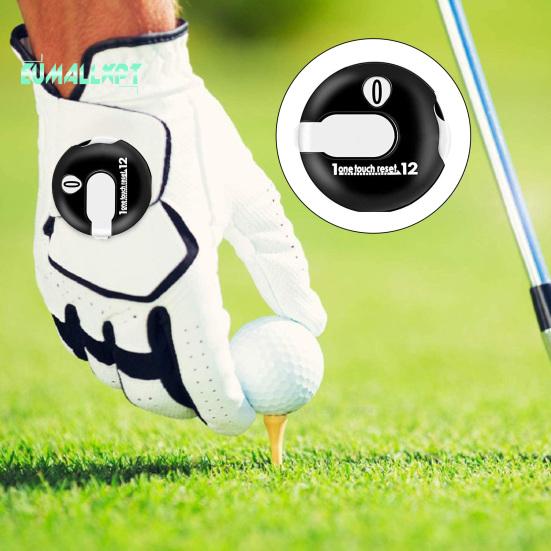 Golfräknare med ett tryck för återställning - Kompakt storlek, Bärbar, Golfräknare Klicker, Spelresultaträknare