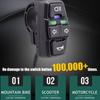 3 In 1 Electric Bike Scooter Switch Headlight Turn Signal Horn Switch 36V/48V ON/OFF Control Switch
