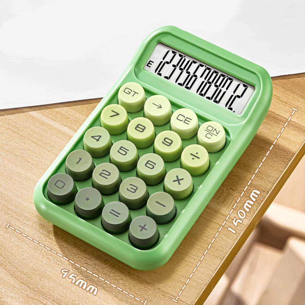 Large Display 12 Digit Calculator Gradient Color Scientific Calculator  Office Financial Use