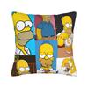 Funny S-Simpsons Family Cartoon Characters Pillow Case Vintage Pillow Cover Comfy Pillowcases For Wedding Party Home Decor