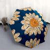 1pc Daisy Pattern Automatic Umbrella - 8-Rib Foldable Design, Outdoor Adventures, and Family Celebrations yy250829085