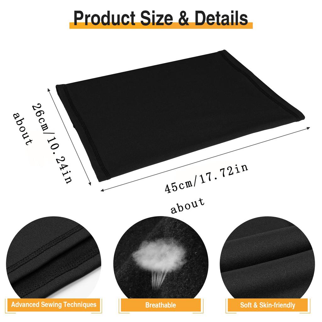 2 Pack Winter Neck Gaiter Warmer for Men&Women, Windproof Face Cover Fleece Face Mask Scarf for Cold Weather Sport