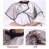 Practical Waterproof Hair Salon Shawl Reusable Adjustable Haircut Cape Hairdressing Accessory Perm Baking Oil Cape Dyeing Hair