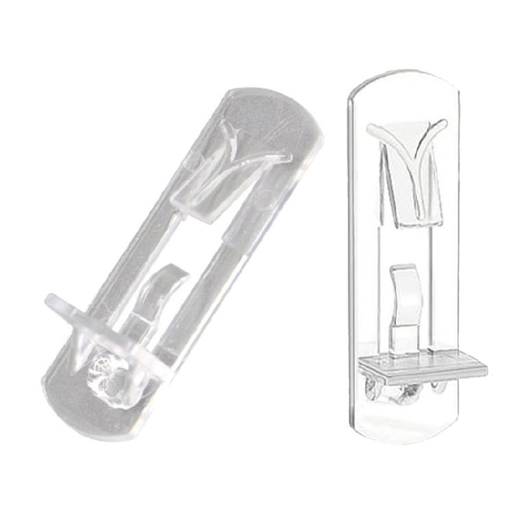 Clear Locking Shelf Clip 40Pcs Plastic Cabinet Shelf Support Pegs for Kitchen Bookcases Shelving Easy Installation
