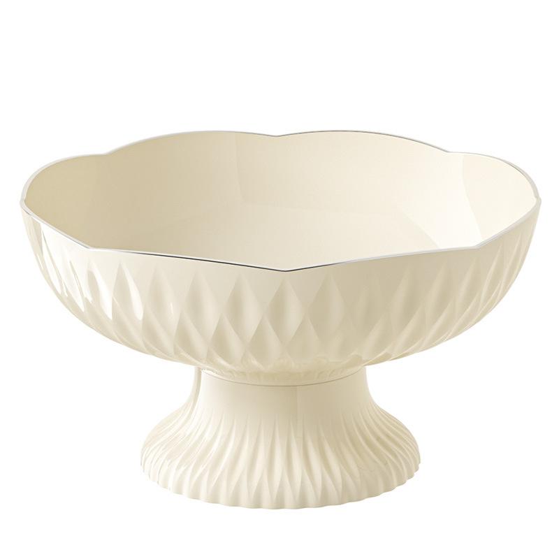 Household High-Value Fruit Plate Can Drain Water, Living Room Simple Fashion Light Luxury Dried Fruit Box, Snack Snack Candy Plate