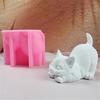 Cats Animal Shape Silicone Molds Silicone Soap Molds for Handmade Candle Soap Fondant Silicone Mould Epoxy Resin Molds