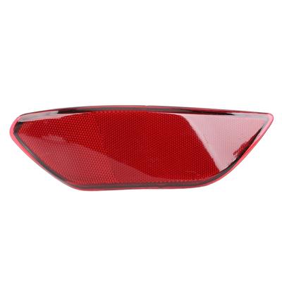 Paar Heckstoßfänger Reflektor Zierleiste Robustes ABS-Material Rote Linse Stoßfänger Reflektor Streifenabdeckung