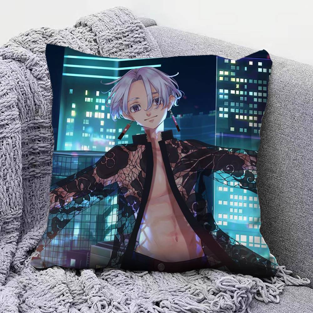 Tokyo Revengers Anime CCool  Home Sofa Cushion Covers and Aecorative Custom Pillow Covers