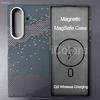 Magnetic MagSafe Case  for Samsung Galaxy Z Fold 7 W26 Aramid Carbon Fiber Cover Ultra-Thin Lightweight Armor Protective Cover