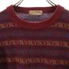Yves Saint Laurent 90s Old Overall Handle Long Sleeve Sweater S Knit Women Used