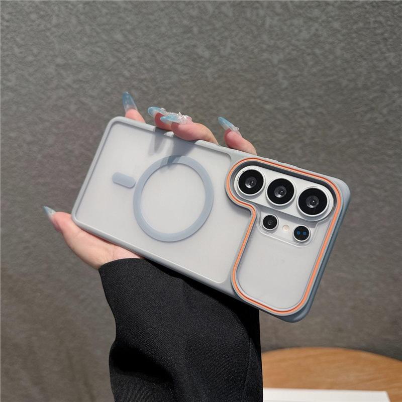 Applicable to Samsung S26Ultra Premium Magnetic S25Ultra Mobile Phone Case S24plus Anti-drop S23FE Protective Case