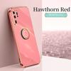 Überzug Quadratischer Ringhalter Telefonhülle für Huawei P30 P40 P20 Lite Pro P Smart plus 2019 20 30 40 Luxus Silikon Stand Cover