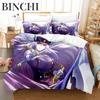 3D Anime Chained Soldier Bedding Set Single Twin Full Queen King Size Bed Set Adult Boys Bedroom Duvet Cover Sets Home Textiles