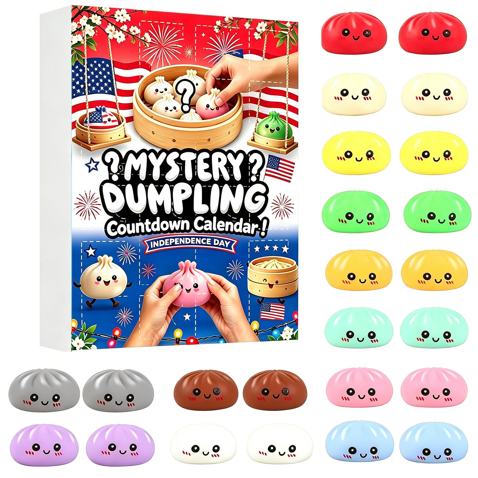 

Steamed Bun Stress Relief Toy One Size синій