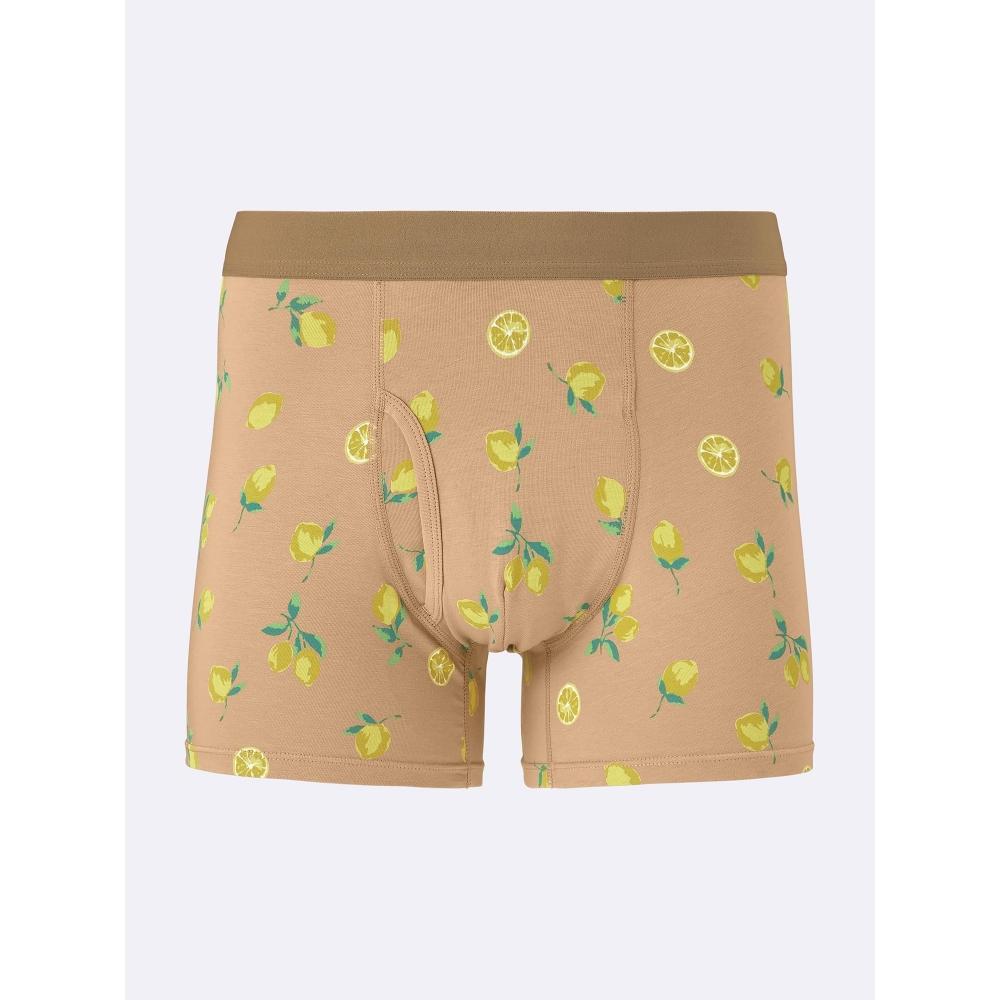 

Gu By Uniqlo Boxer Shorts Lemon 69 NAVY/3XL