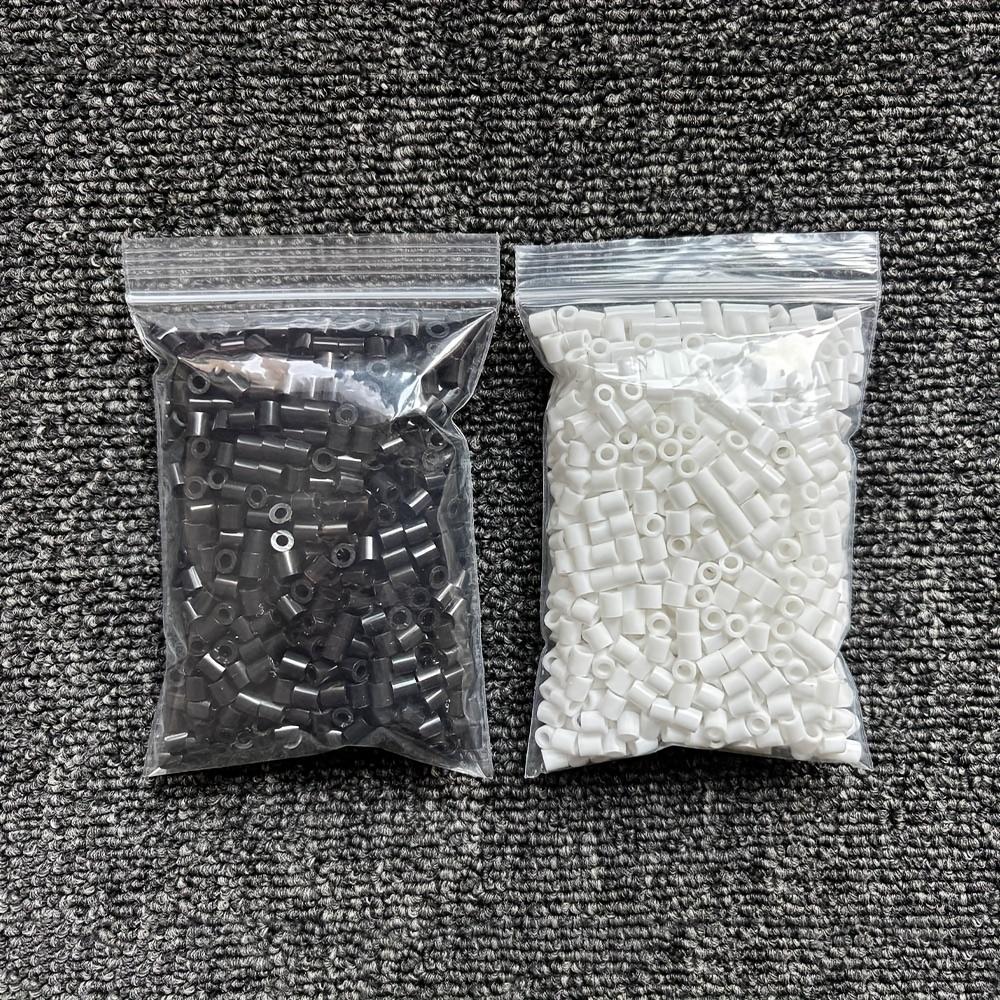 2 Bag 5Mm 1000Pcs Pixel Puzzle Iron Beads For Kids Hama Beads Diy High Quality Handmade Gift Educational Toys