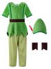 ReliBeauty Halloween Costume for Boys and Cosplay Costume with Size Perfect for and Recitals Kids' Girls, Hat, Green, 120, Christmas, Parties,