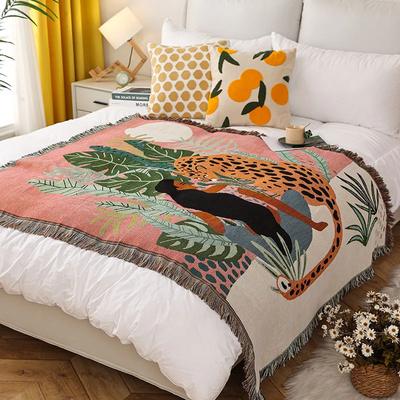 130x180cm Vintage Home DecorSoft Tassel Knitted Blankets Throw Blanket Sofa Towel  Sofa Cover Outdoor Picnic Blanket Camping