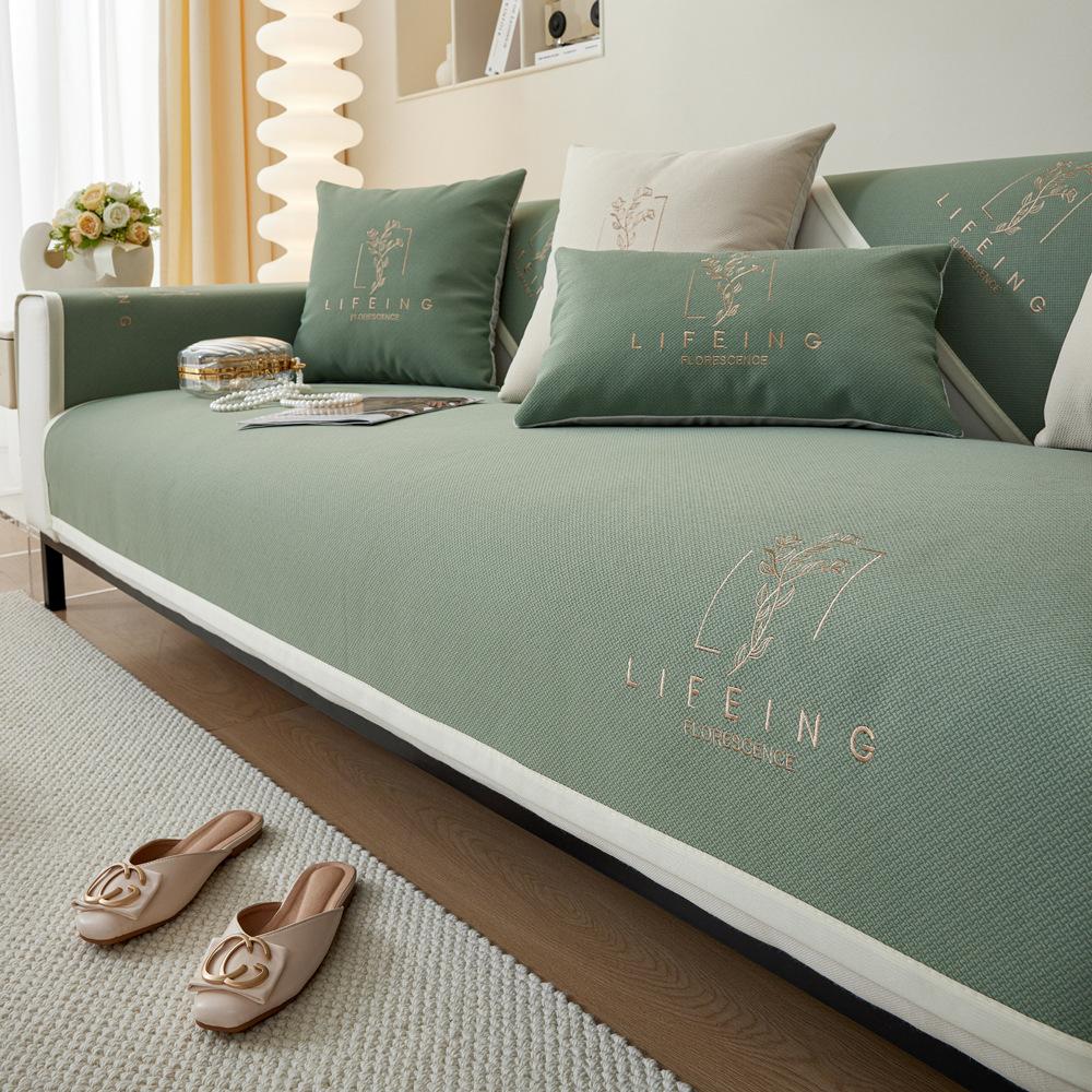 

Современная подушка для дивана для гостиной, чехол для диванной подушки, универсальный нескользящий чехол на четыре сезона, тканевый чехол, простой чехол 70X70