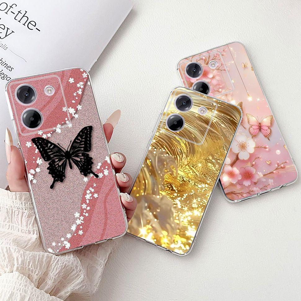 For Xiaomi Poco M7 Pro 5G Case New Dargon Art Painted Cover For Poco M7 PocoM7 Pro 5G Back Cover Soft TPU Fundas Coque