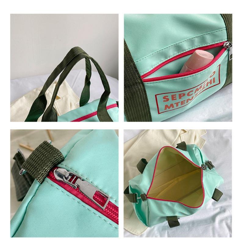 Sports Fitness Bag Short Leisure Travel Bag Girls Crossbody Shoulder Bag Tote Handbag