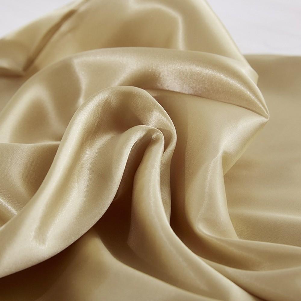 Soft Imitated Silk Pillow Case Satin Material Decorative Pillow Case  for Home Decor