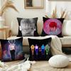 Singer C-Chris B-Brown 1111 Music Cushion Cover Pillow Cover Decoration Room Home Sofa Living Office Car Nordic Simplicity