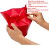 Microwave Popcorn Popper Collapsible Popcorn Maker Bowl Heat Resistant Reusable Popcorn Bowls Home Kitchen Tool Dishwasher Safe
