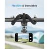 Acuvar Flexible Phone Tripod Universal Smartphone Tripod Stand Portable Lightweight Mini Stabilizer with Adjustable Phone Mount Holder for iPhone