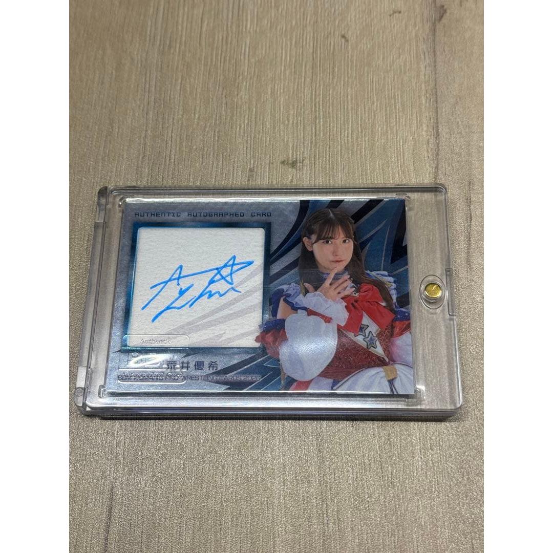 BBM Women s Pro Wrestling Card 2026 Yuki Arai Autograph Card