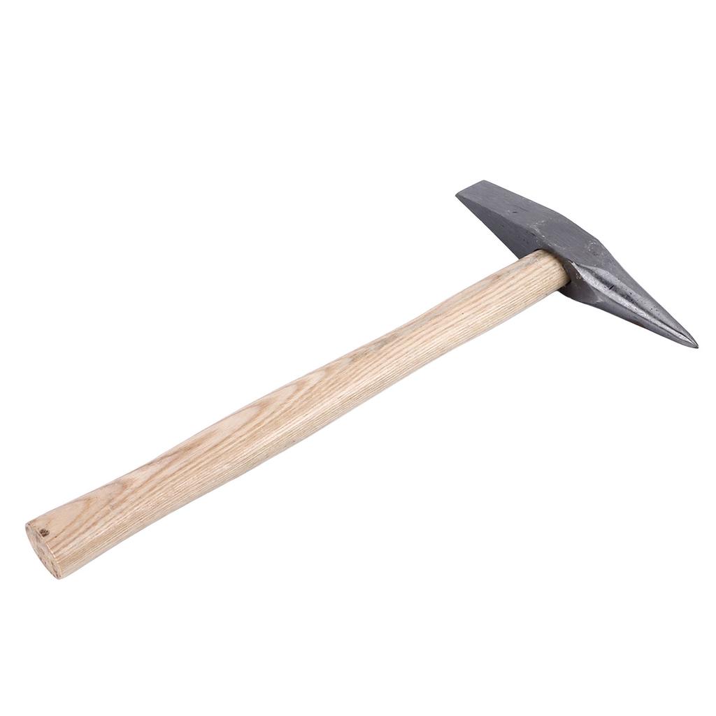 Engineer Hammer Machinist Hammer Ergonomic Wooden Handle Stainless Steel Double End Cross Peen