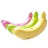 Bananenförmige Aufbewahrungsbox Tragbarer Fruchtschutz für Schulessen, Picknick im Freien und täglichen Bananenschutz