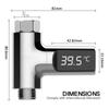 LED Display Water Flow Faucet Shower Thermometer Temperture Meter Monitor Kitchen Bathroom Smart Home Baby Care