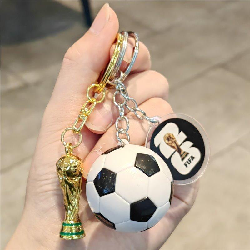 FIFA World Cup Soccer Keychain Accessory Sport Memorabilia Bag Charm Gift
