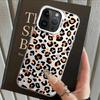 Back Phone Cover Case for iPhone 17 Pro Max 15 Plus XS 12 Air 14 13 Pro 16 11 XR Leopard Print Logo