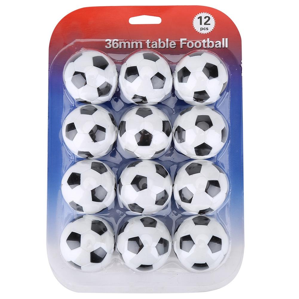 Table Soccer Replacement Balls Table Soccer Game Replacement Kit Mini 36mm Footballs Balls Set Accessory