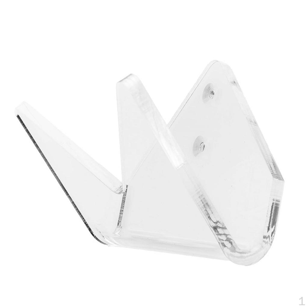 Акриловое настенное крепление для прозрачного скейтборда Model 1