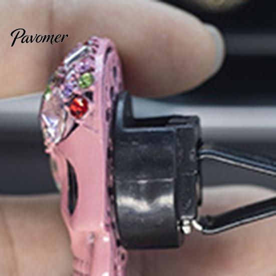 Luxury Rhinestone Car Clip Bling Skull Vent Clips, Diffuser Clip, Shiny Air Freshener Conditioner Decoration, Funny Auto Interior Accessories