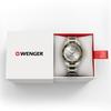 WENGER EXECUTIVE Stainless Steel Case Gold Stainless Steel Silver Silver and Gold Stainless Steel Quartz 200m Water Analog Executive Men's Watch,