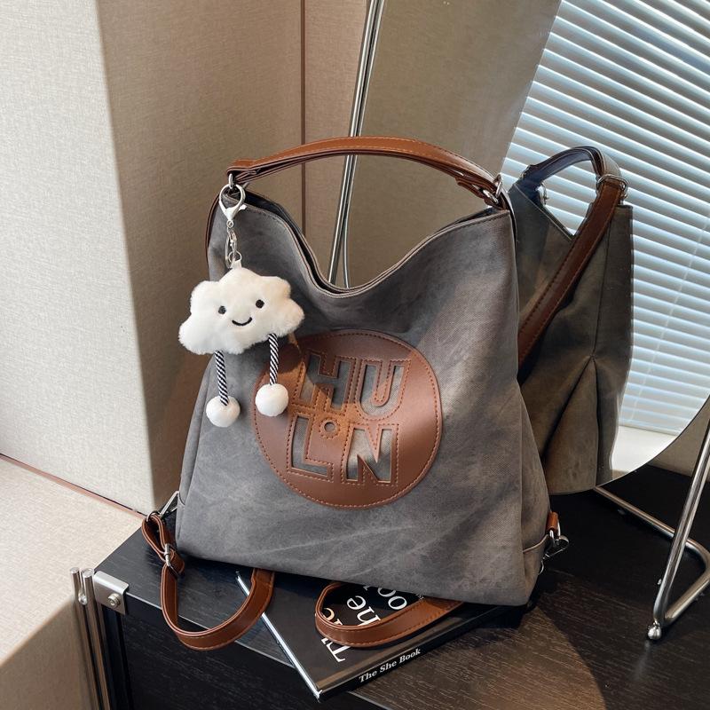 Dámská crossbody taška 2025 podzim a zima nová módní batoh s velkou kapacitou studentská dojížděcí ramenní tote taška