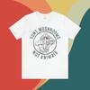 Hunt Mushrooms Not Animals Retro Graphic T Shirt Mens Kids Womens Tees Unisex