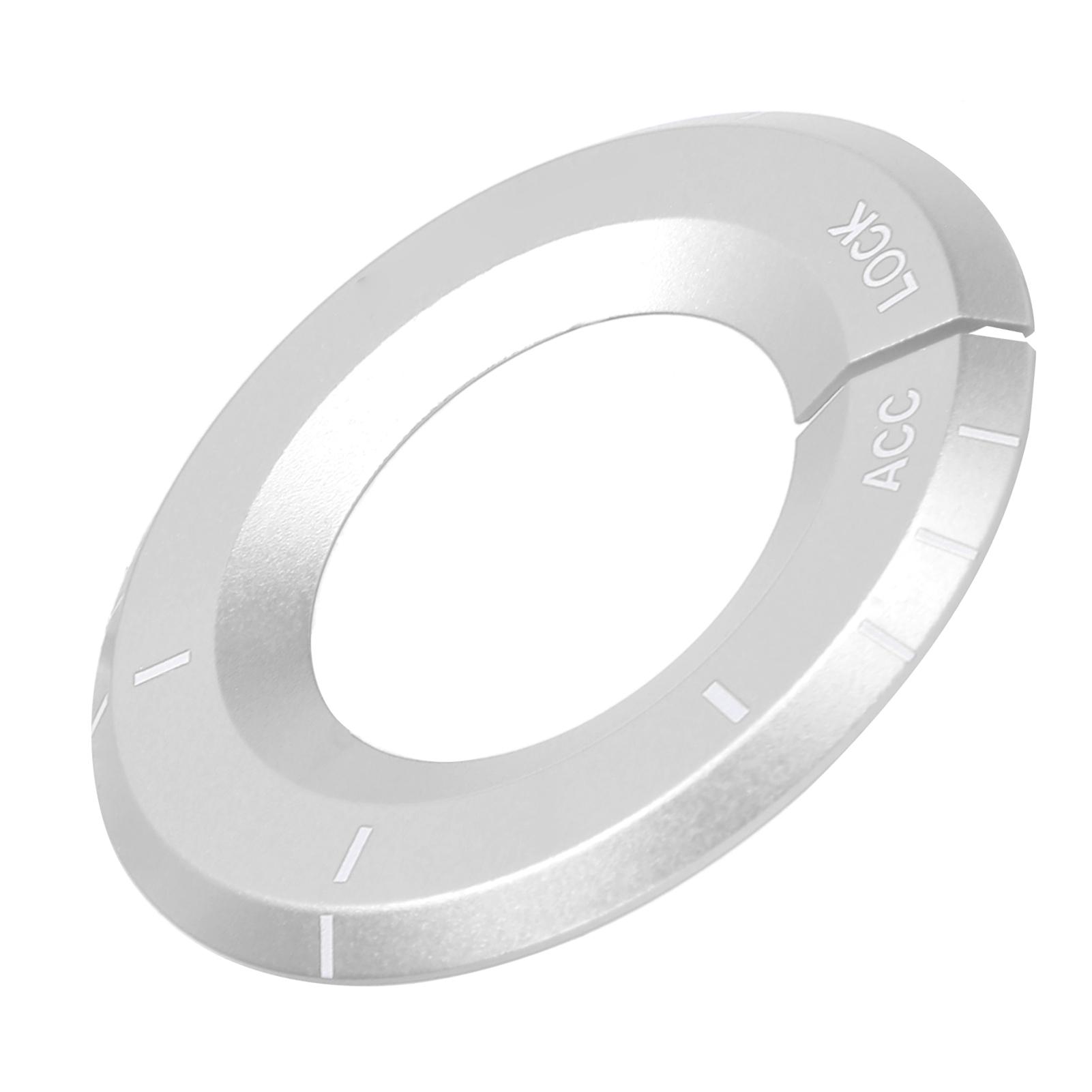 

Ignition Switch Decorative Ring Auto Accessory Replacement for MercedesBenz A CClass(Silver ) серебряный