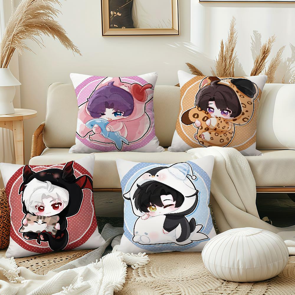 Love and Deepspace Merry pajamas cushion cover Pillow Cover Decoration Room Home Sofa living Office Car Nordic Simplicity
