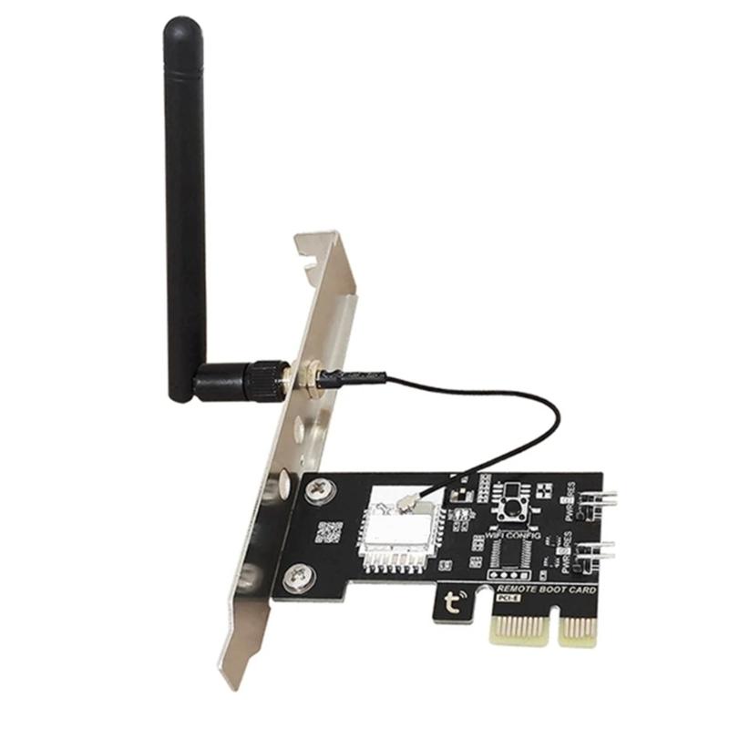 

WiFi PC Boot Device Voice Activated Relaying Module Power Switch Stick Plastic Texture for Remote Desktop Management 1
