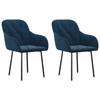 VidaXL 2x Chaises de Salle à Manger Sièges de Cuisine Fauteuils de Salle à Manger Chaises à Dîner Meubles de Cuisine 344844