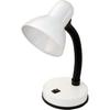 TL1201-B Clamp Lamp, Base for E27 Bulb, LED Compatible, Flexible Arm, with Cable and Switch. Made of Metal. for Children's Room, Office, Nightstand, B