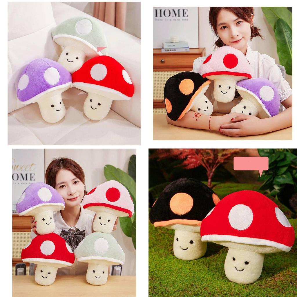 Adorable Soft Plush Mushroom Toy For Kids Perfect For Gifts And Home Dcor