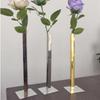 Minimalist Geometric Vase Nordic Magnetic Vase Stalk Holder Metal Tube Vase Decorative Ornament