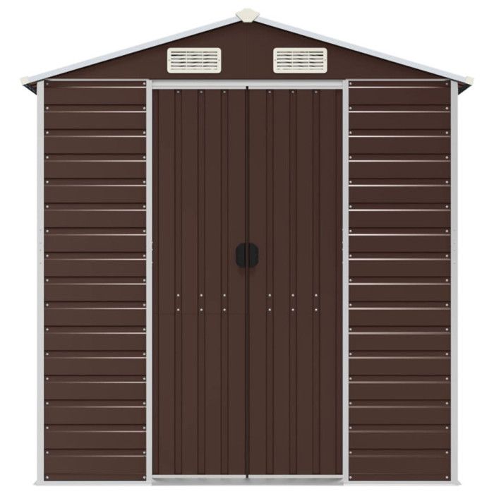 VidaXL Abri de Jardin, Cabane à Outils avec Poignées, Remise à Outils avec Toit Inclinable, Abri de Rangement Terrasse, 3188264