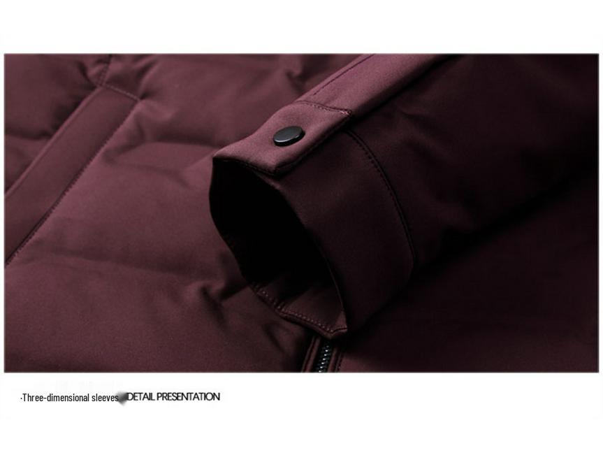 2025 Winter Men's Lightweight 80% Down Fashion Jacket - Trendy Casual Wear for All Ages